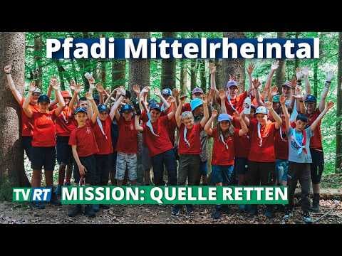 Kaffeebohnen, Angelruten und eine verschmutzte Quelle – Pfadi Mittelrheintal im Pfingstlager