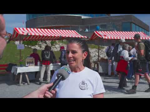 60 Jahre Seilbahn: Altstätter Buuremaart Markt auf dem Hohen Kasten