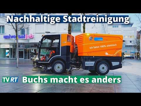 35 Tonnen CO₂ weniger: Wie Buchs seine Stadtreinigung fast komplett umgestellt hat