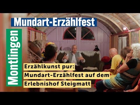 Erzählkunst pur: Mundart-Erzählfest auf dem Erlebnishof Steigmatt
