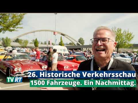 St. Margrethen im Oldtimer-Fieber: Über 1500 Fahrzeuge beim Rheinpark