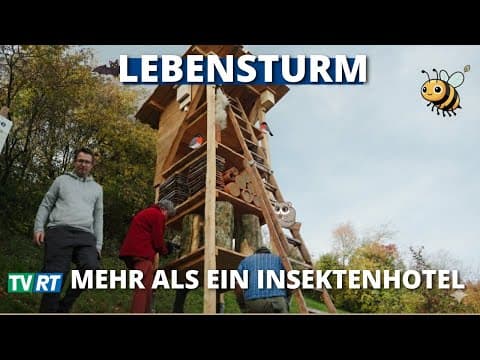 Lebensturm Altstätten: Wohnhaus für 100 Arten im Rheintal