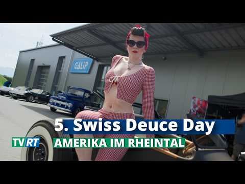 Swiss Deuce Day Rüthi: Amerikanische Autos im Rheintal