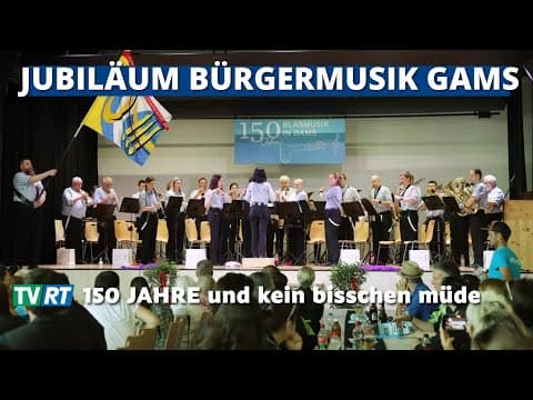 150 Jahre Bürgermusik Gams: Das grösste Blasmusikfest im Rheintal 2025