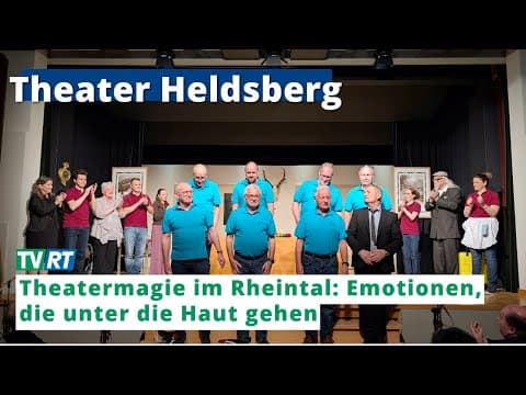 Theater trifft Männerchor: Die besondere Inszenierung von "Das ist Chefsache"