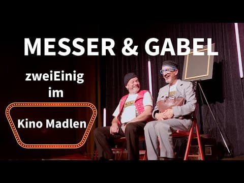 Einzigartig Zweieinig: Hinter den Kulissen mit dem Comedy-Duo Messer & Gabel