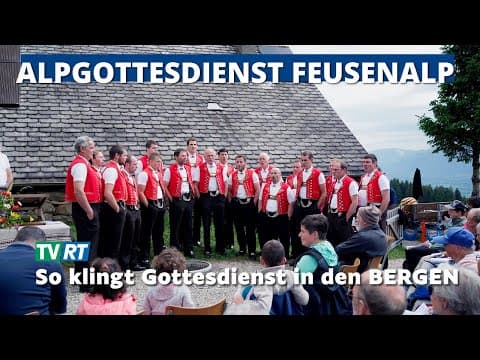 Auffahrt auf der Feusenalp: Tradition trifft Natur im St. Galler Rheintal