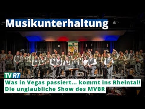 Casino, Musik und Theater: So brachte der Musikverein Buchs-Räfis Las Vegas ins Rheintal