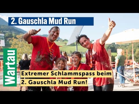 Extremer Schlammspass beim 2. Gauschla Mud Run! 🤩