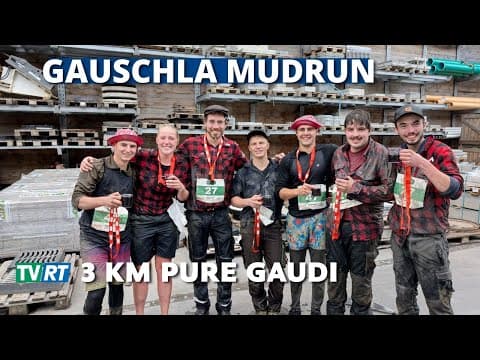 Dreckig, sportlich, legendär: Der 3. Gauschla Mudrun im Rheintal | Wartau 2025