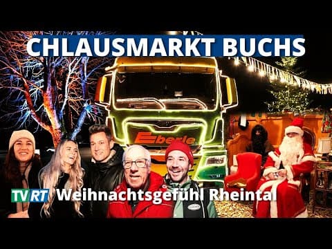 Das schönste Weihnachtsdörfli im Rheintal? Buchser Chlausmarkt 2025