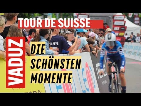 Vaduz im Radrennfieber: Der Start der Tour de Suisse